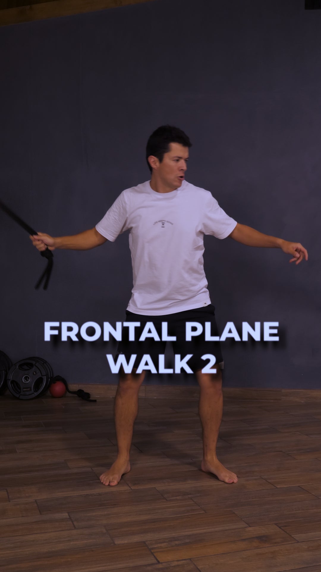 HOW TO DO A FRONTAL PLANE WALK 2