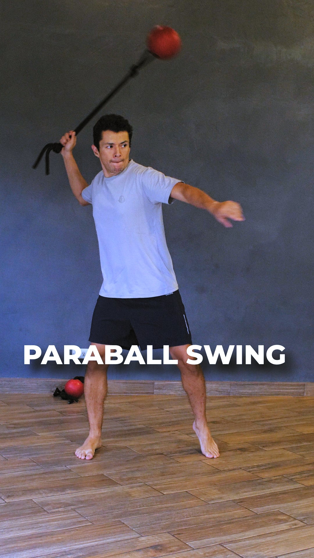 HOW TO DO A PARABALL FOREHAND SWING