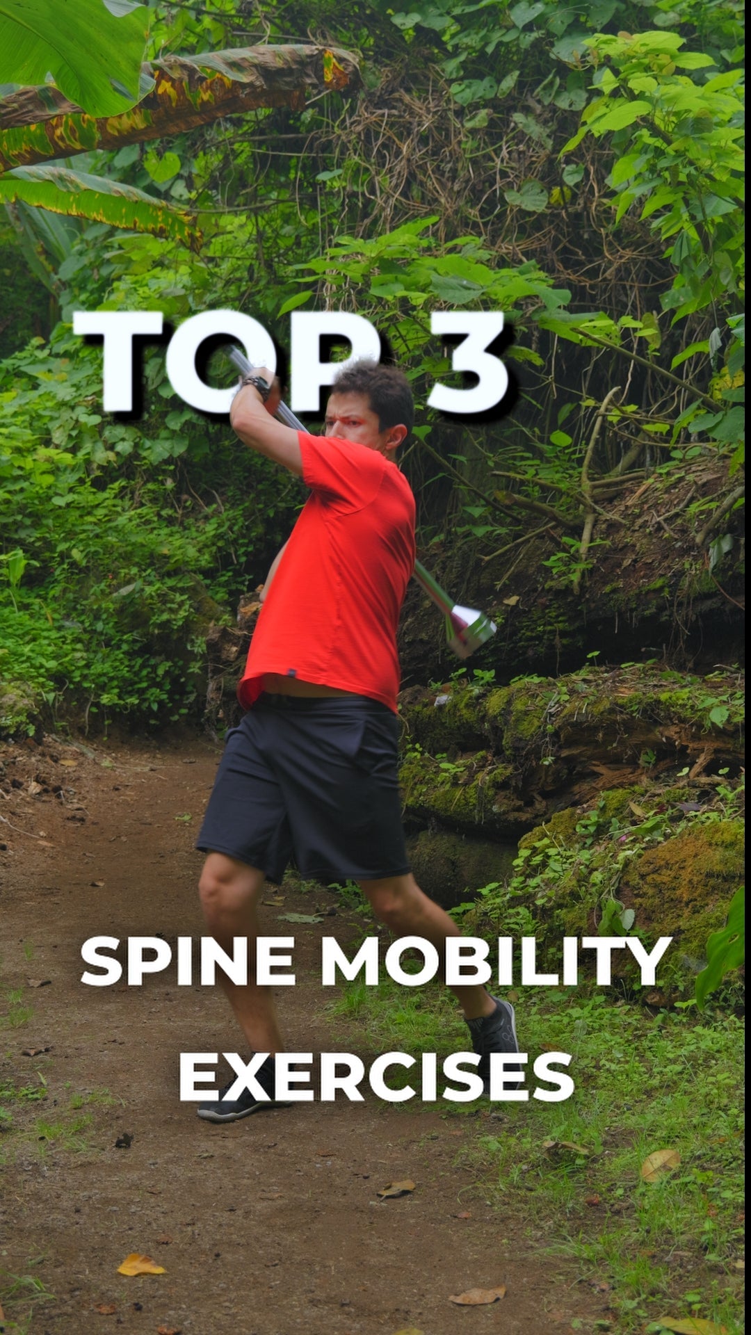 TOP 3 Spine Mobility Exercises with the Paramace (Steel Mace)